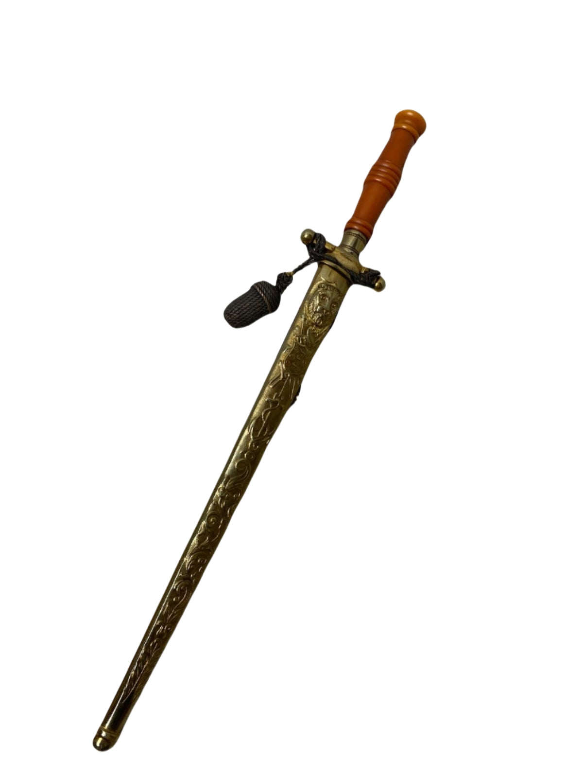 Danish Naval Dagger With Dress Knot