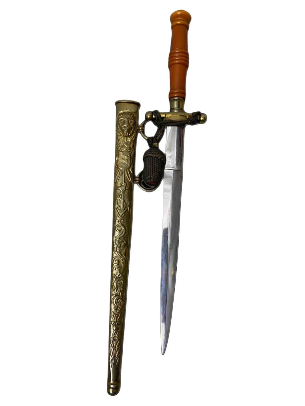 Danish Naval Dagger With Dress Knot