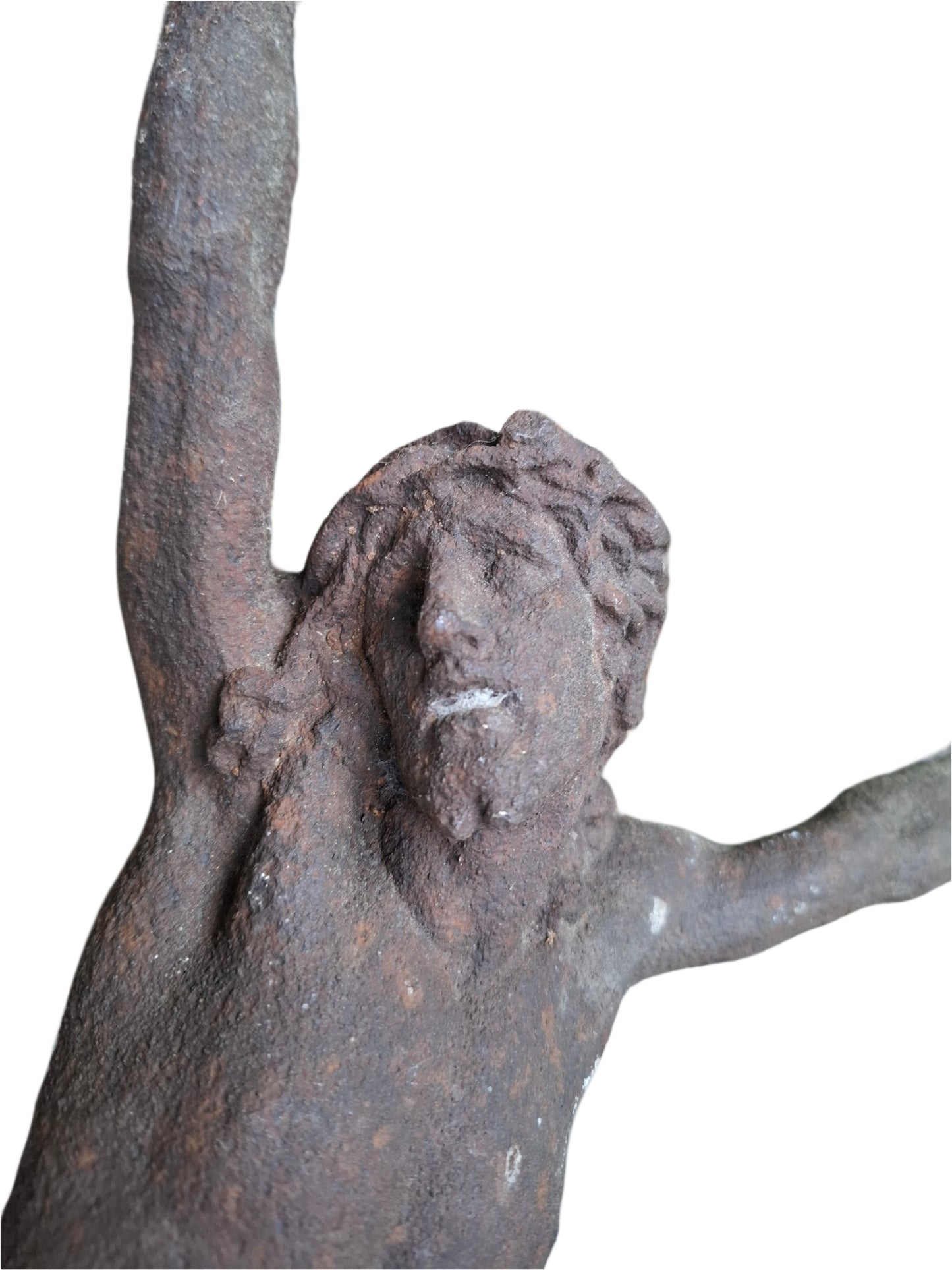 Large antique cast iron Corpus Christi