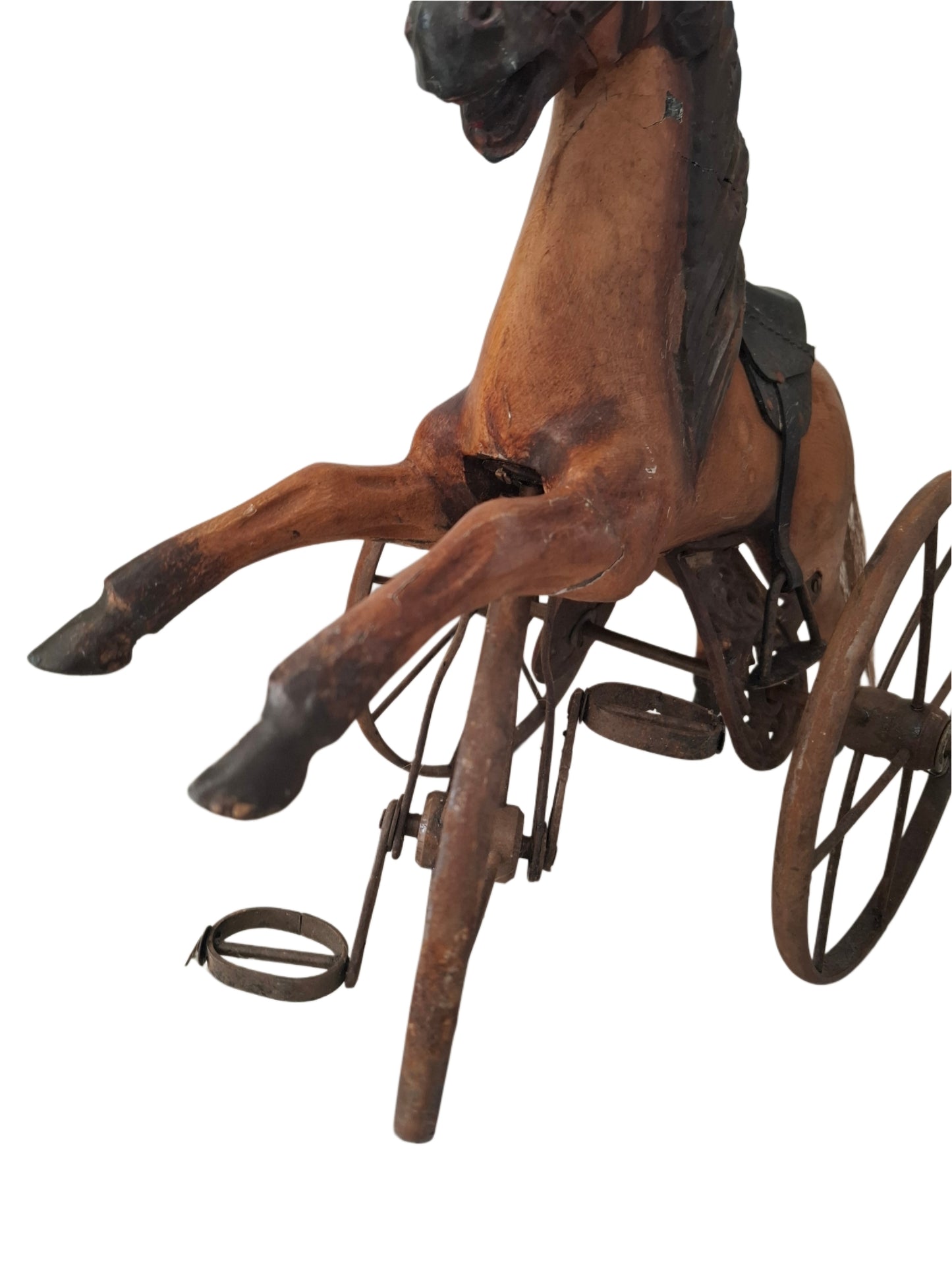 Small Antique Tricycle Horse