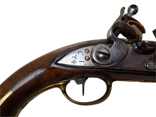 Modified French cavalry pistol model year XIII