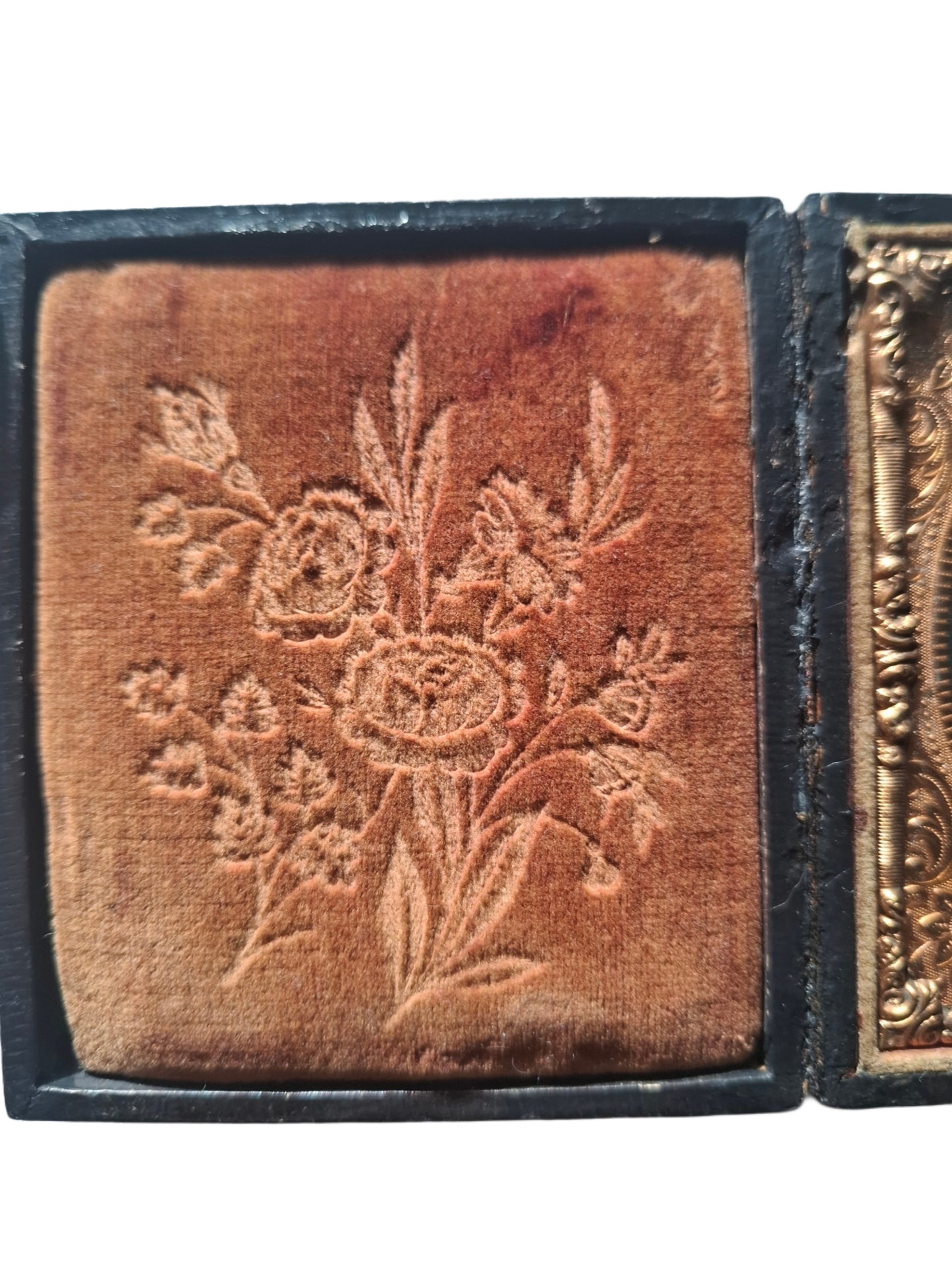Ambrotype Photograph of a cavalry soldier from the civil war