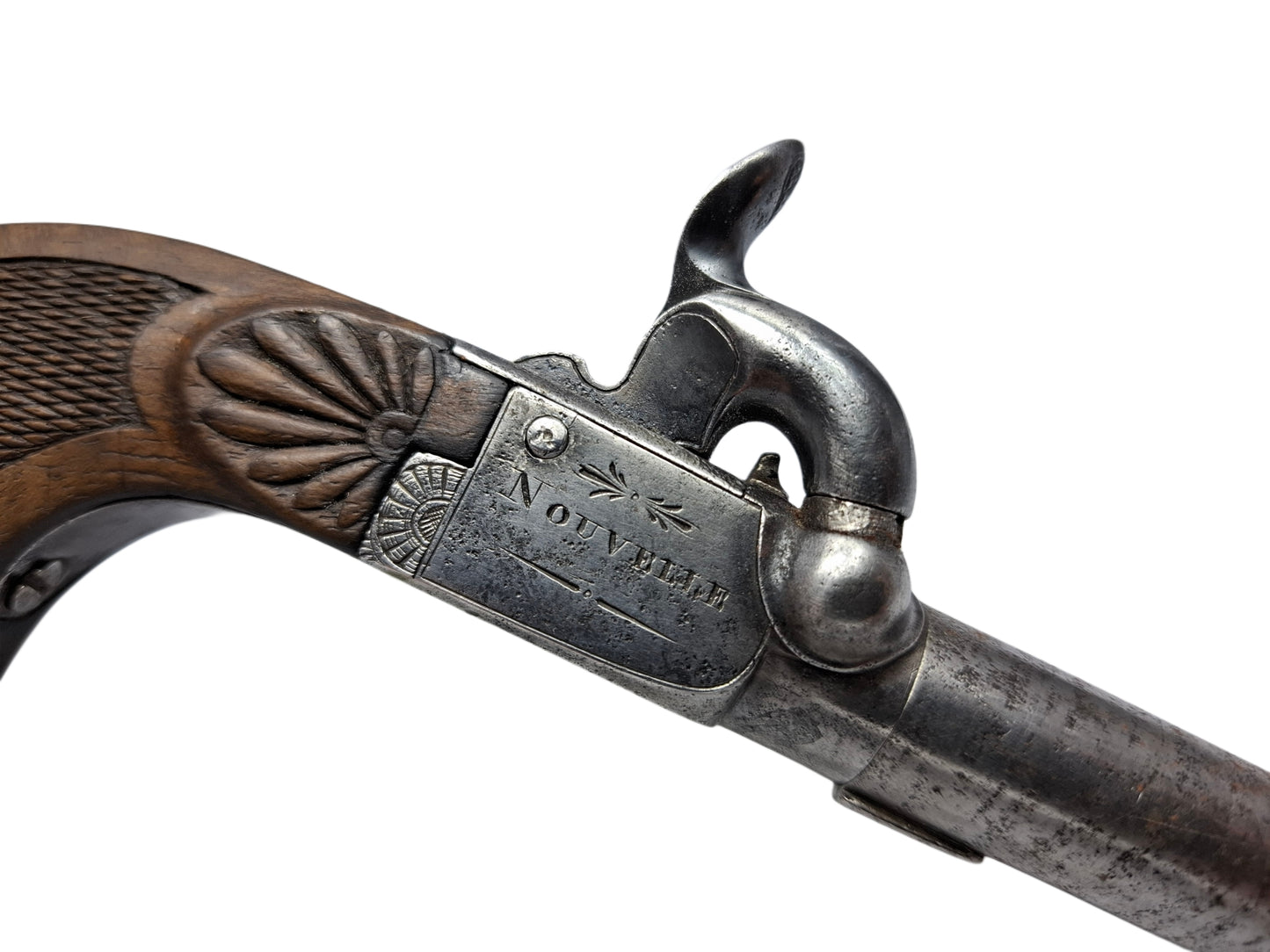 Francotte Percussion Pocket Pistol from Belgium