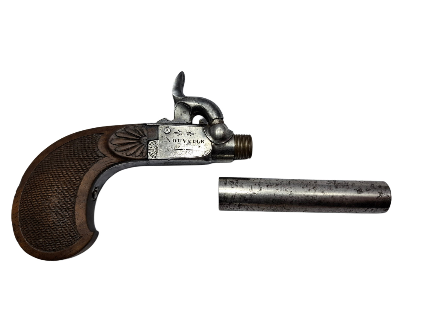 Francotte Percussion Pocket Pistol from Belgium