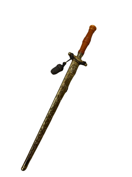Danish Naval Dagger With Dress Knot
