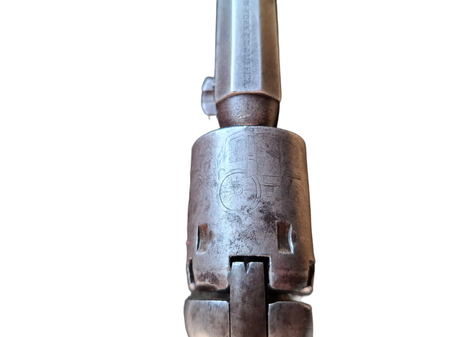 Pocket colt revolver 1849, 5 inch, 31 cal.