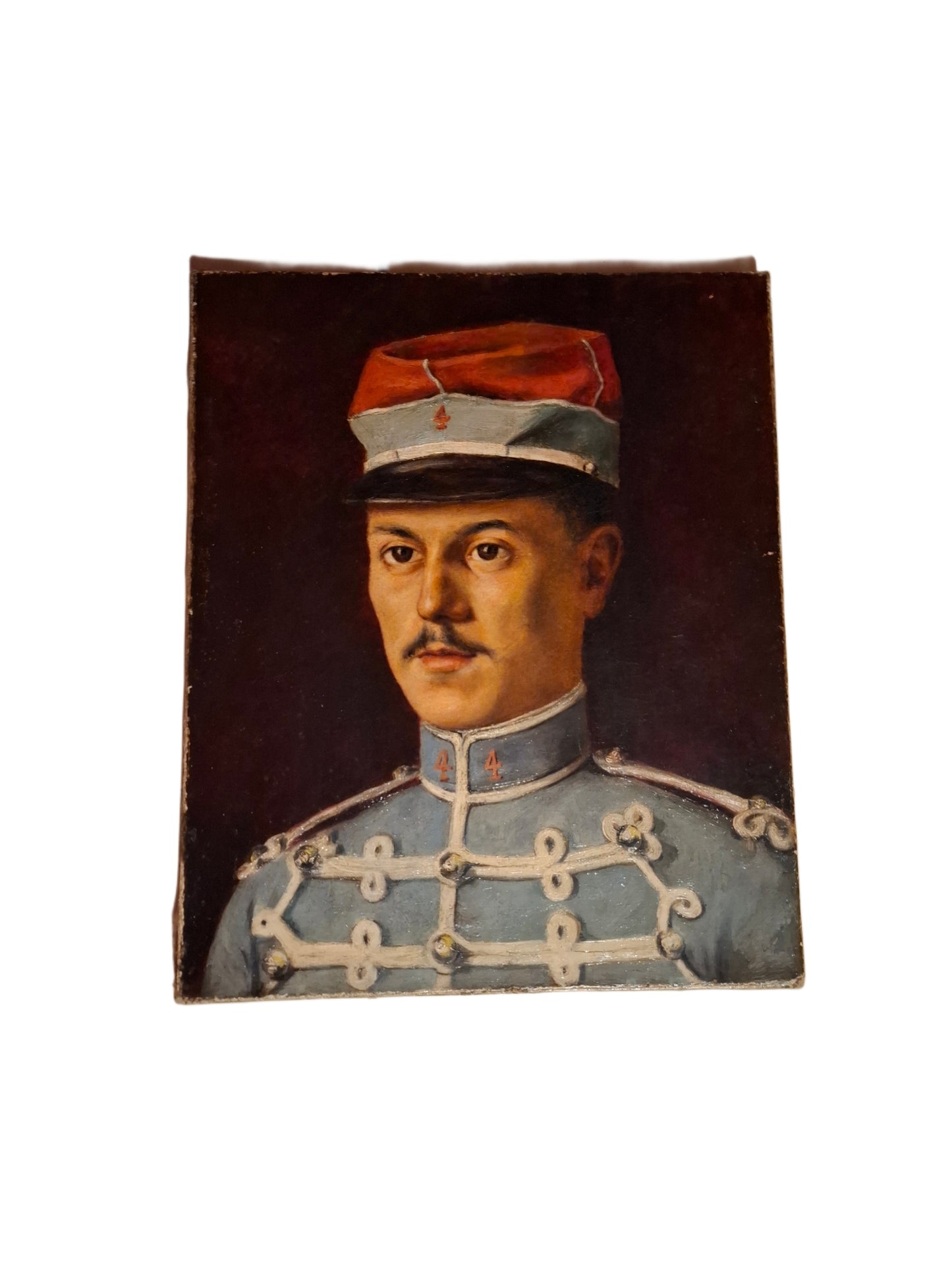 A French Hussar in an Atilla with Kepi