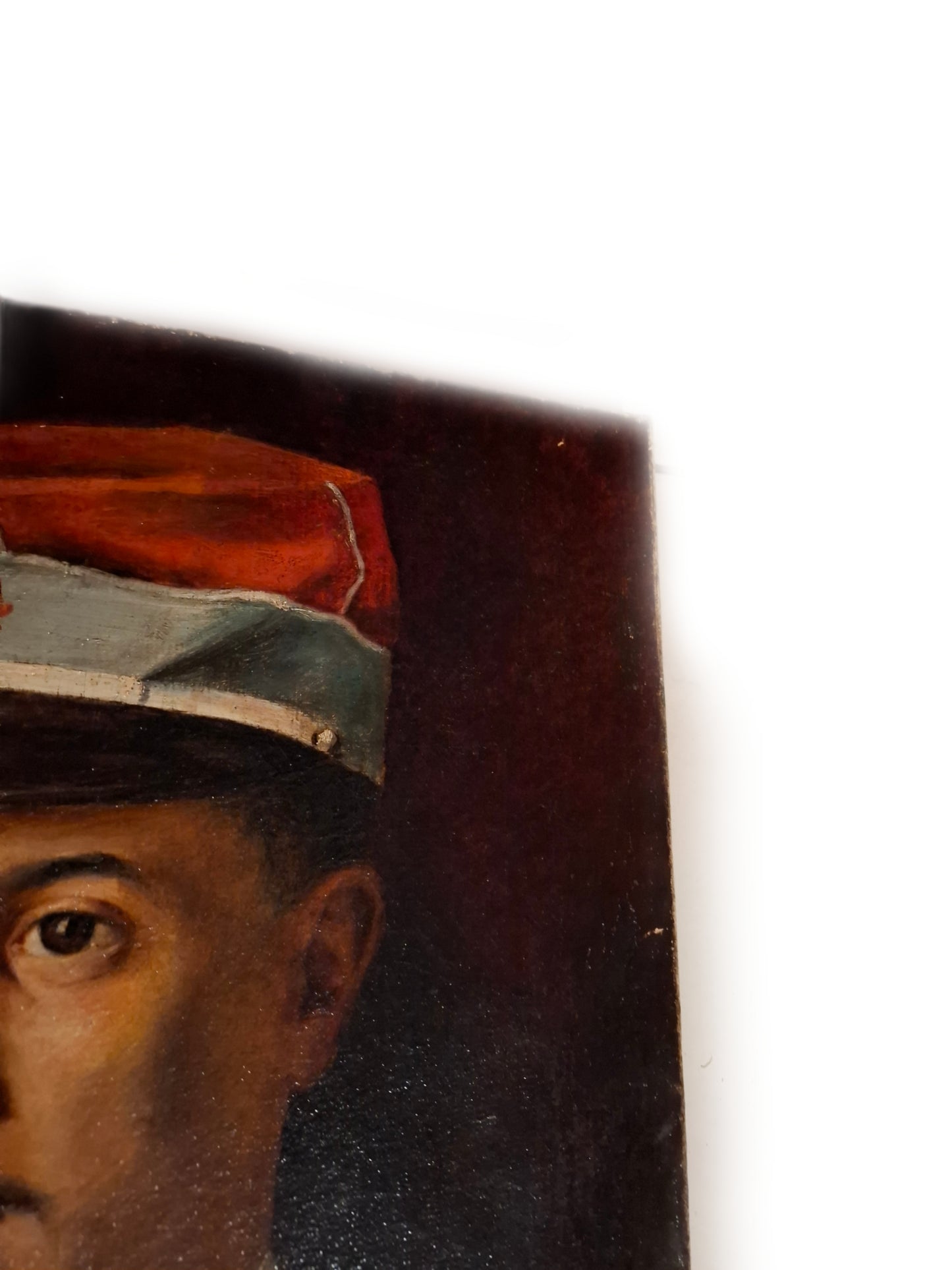 A French Hussar in an Atilla with Kepi