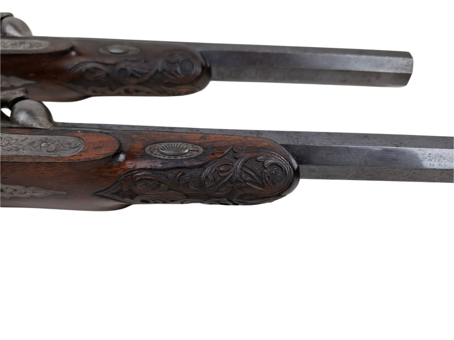 A Pair Of French Percussion Pistols - Lepage