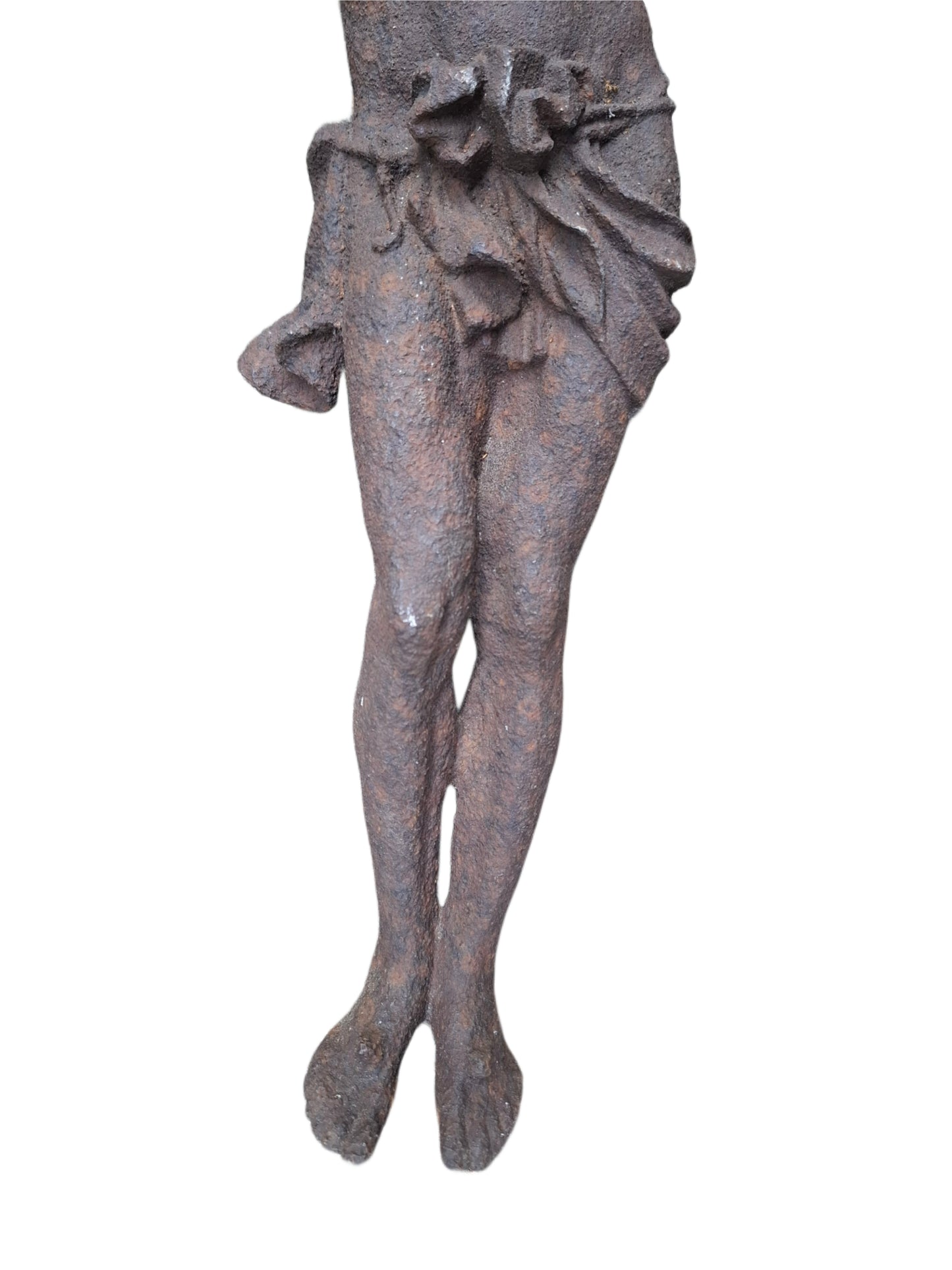 Large antique cast iron Corpus Christi
