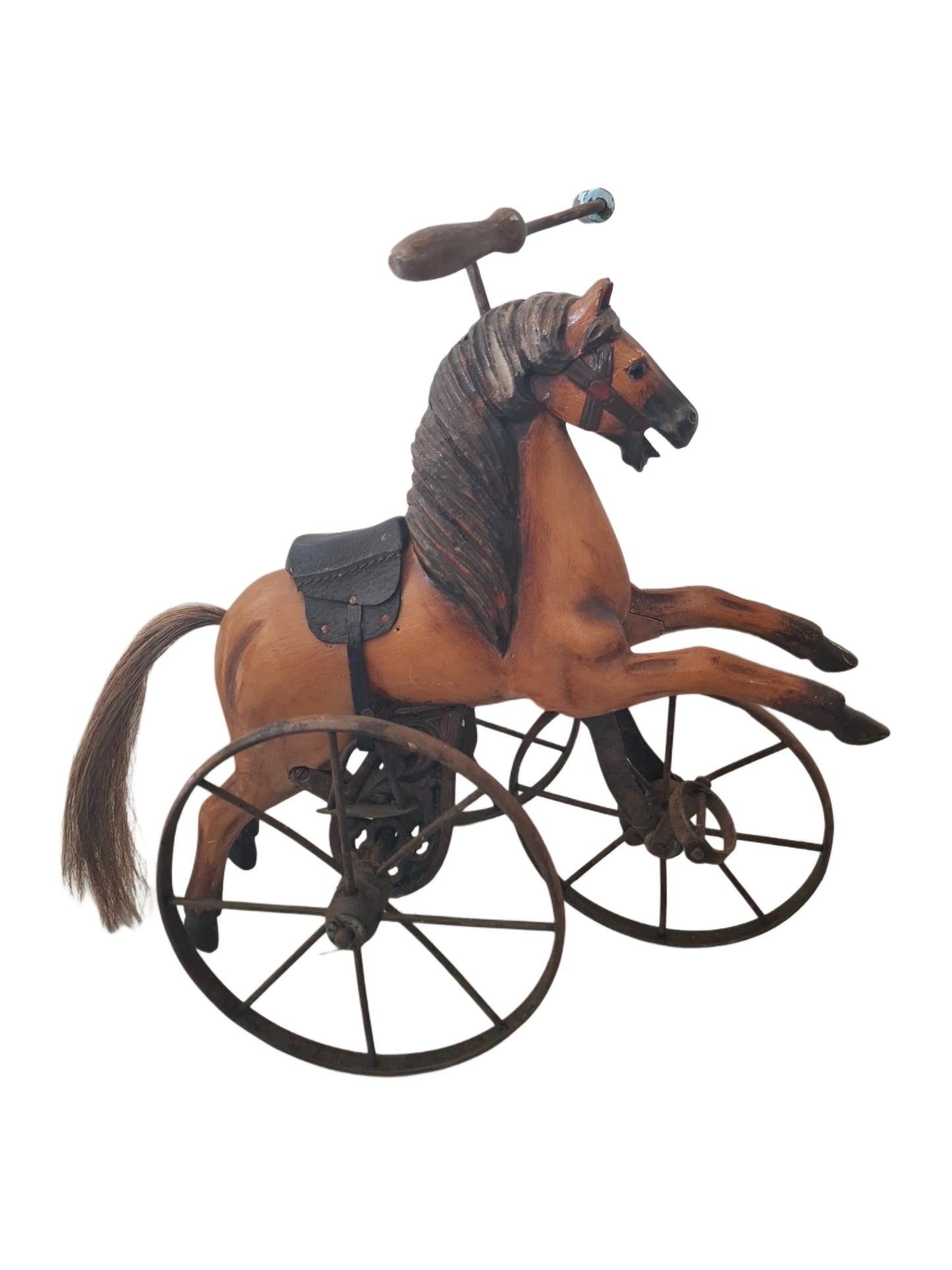 Small Antique Tricycle Horse