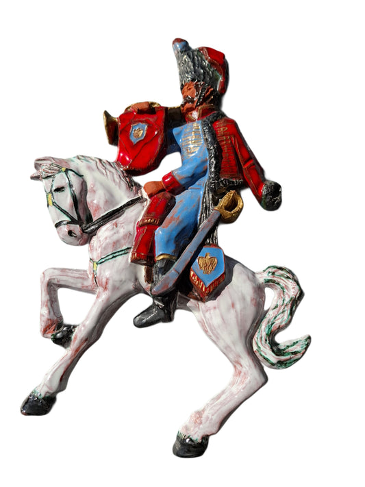 Wall Plaque Of A French Soldier Napoleon