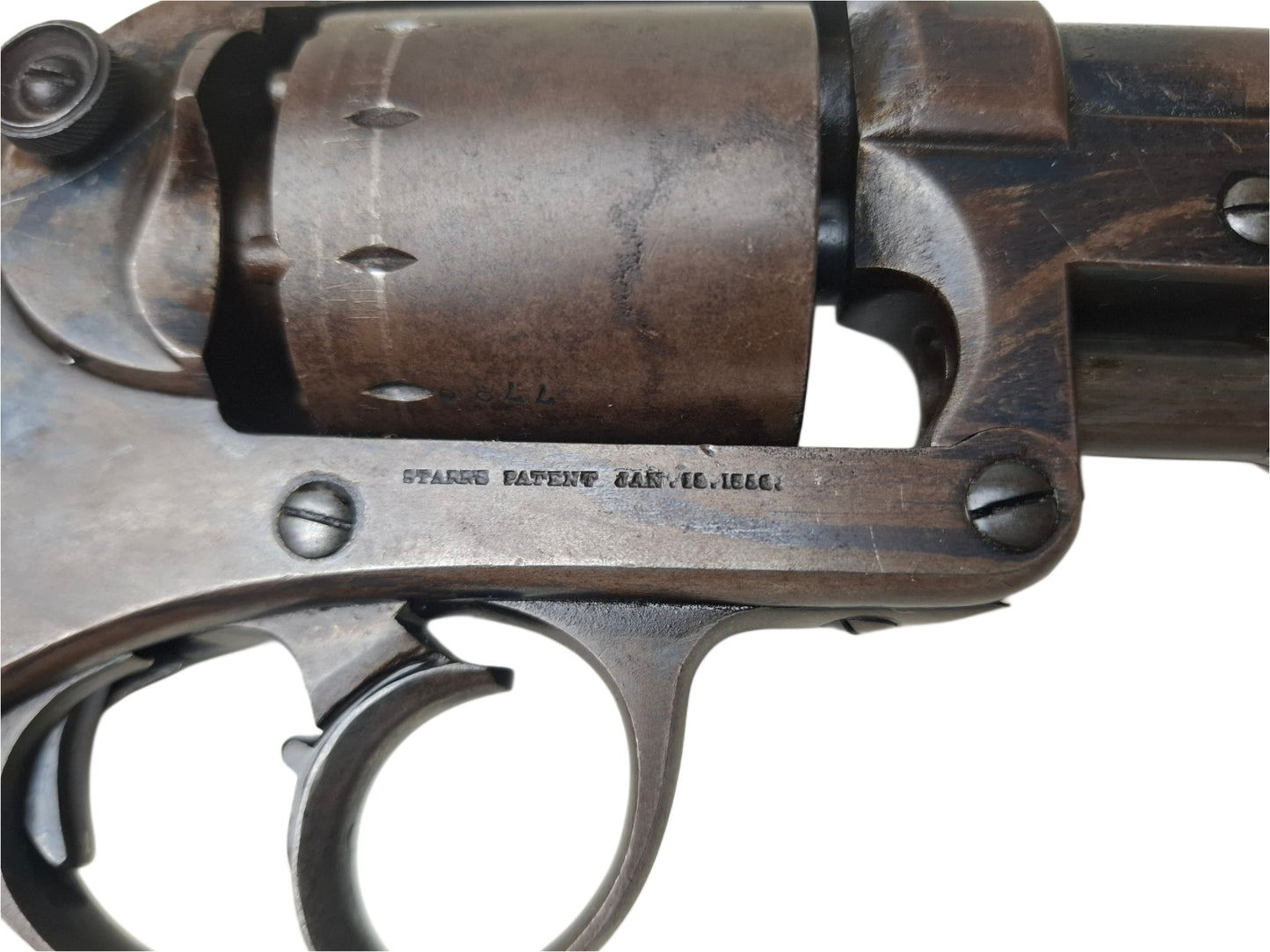 Army Starr revolver 1858, double action