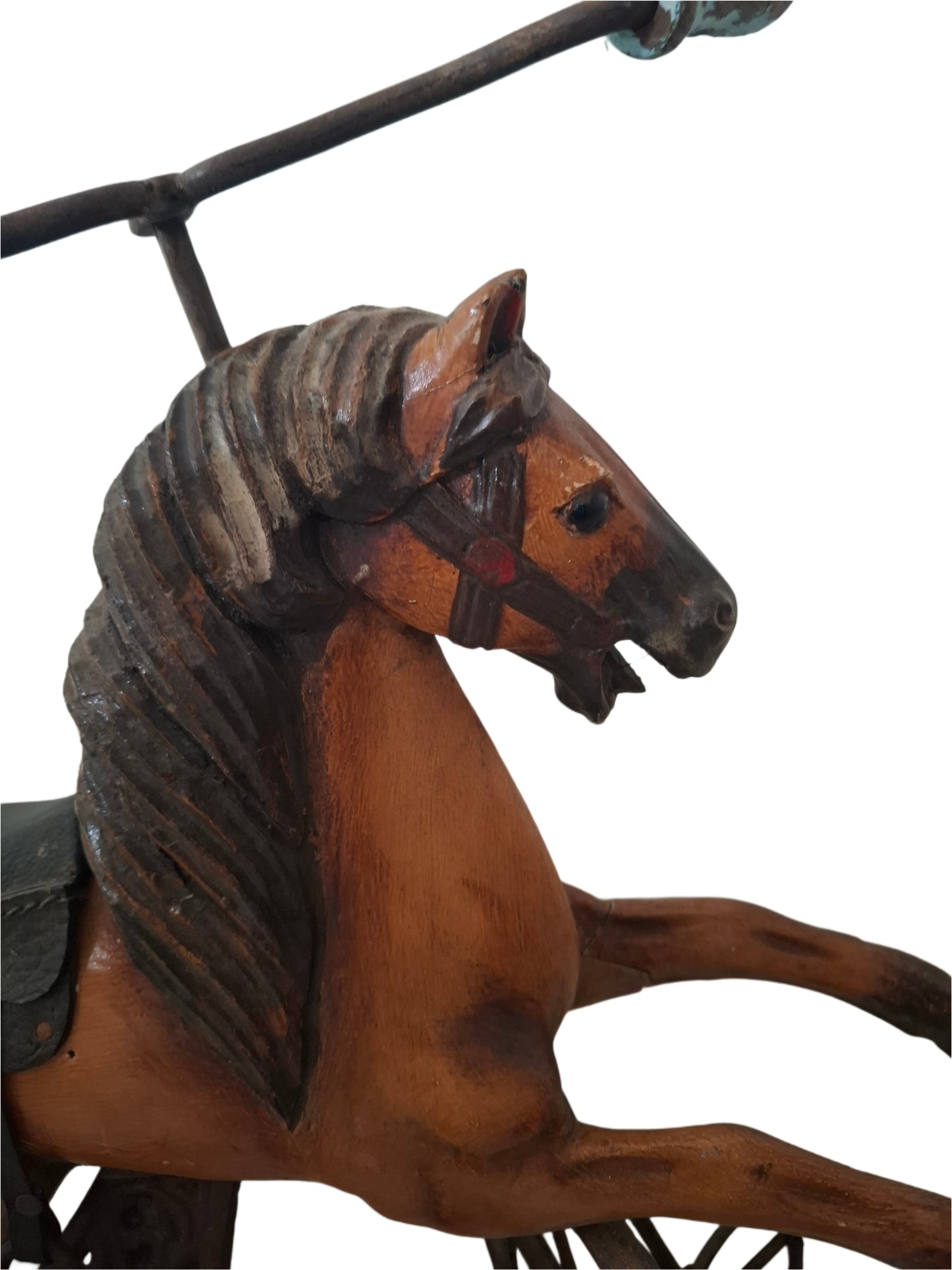 Small Antique Tricycle Horse