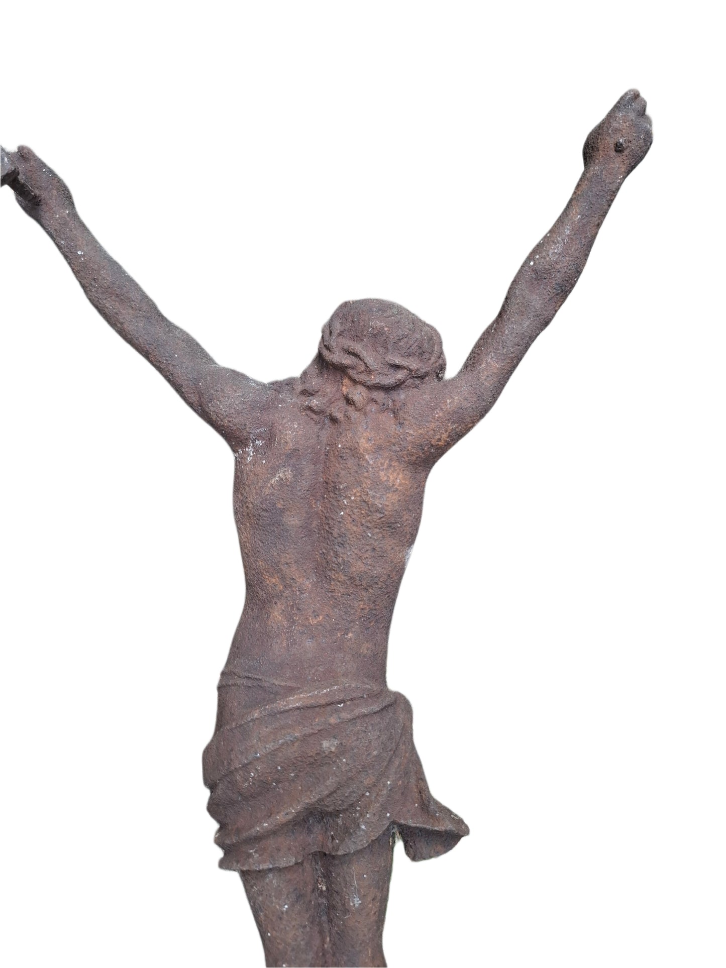 Large antique cast iron Corpus Christi