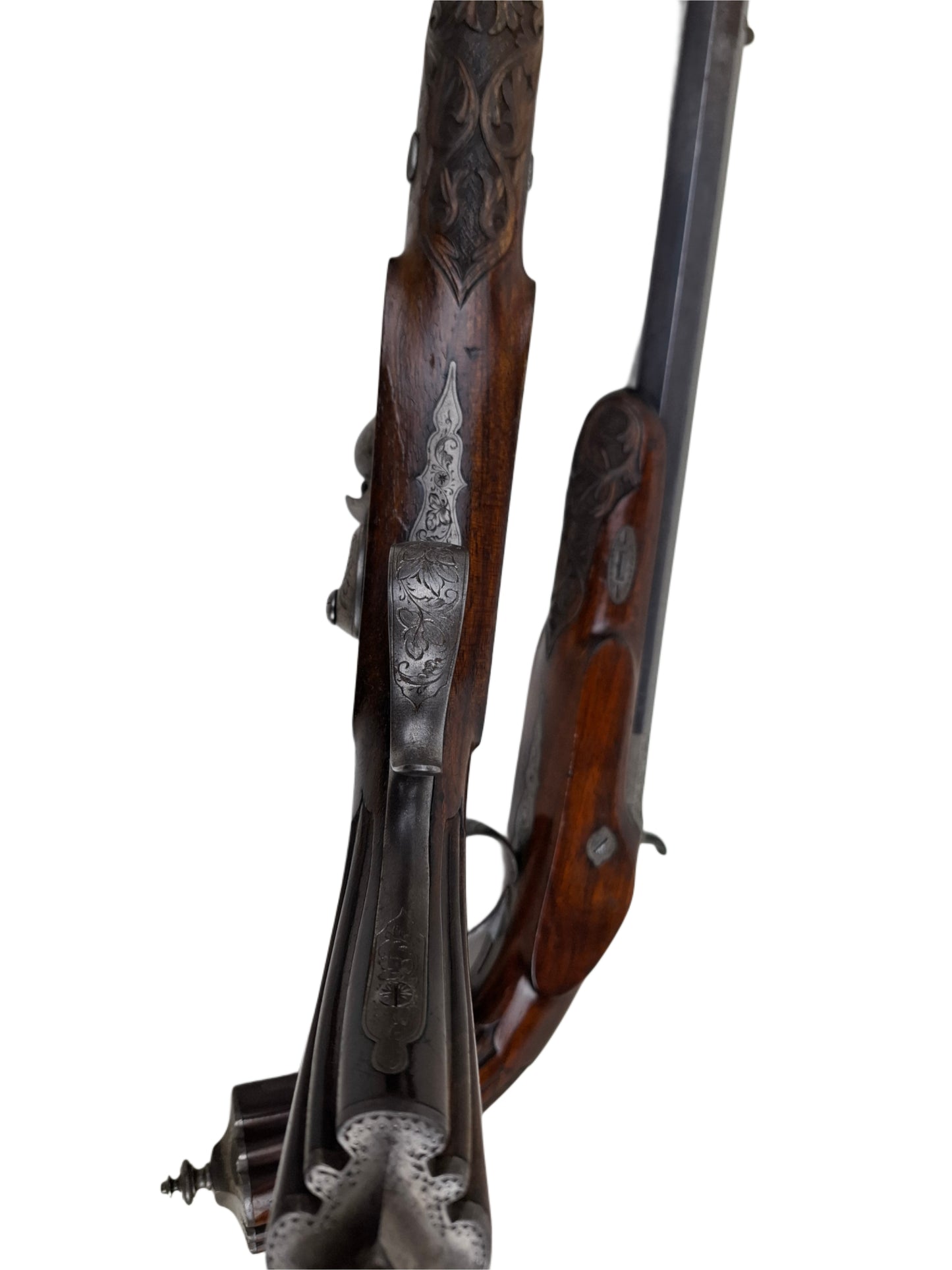 A Pair Of French Percussion Pistols - Lepage