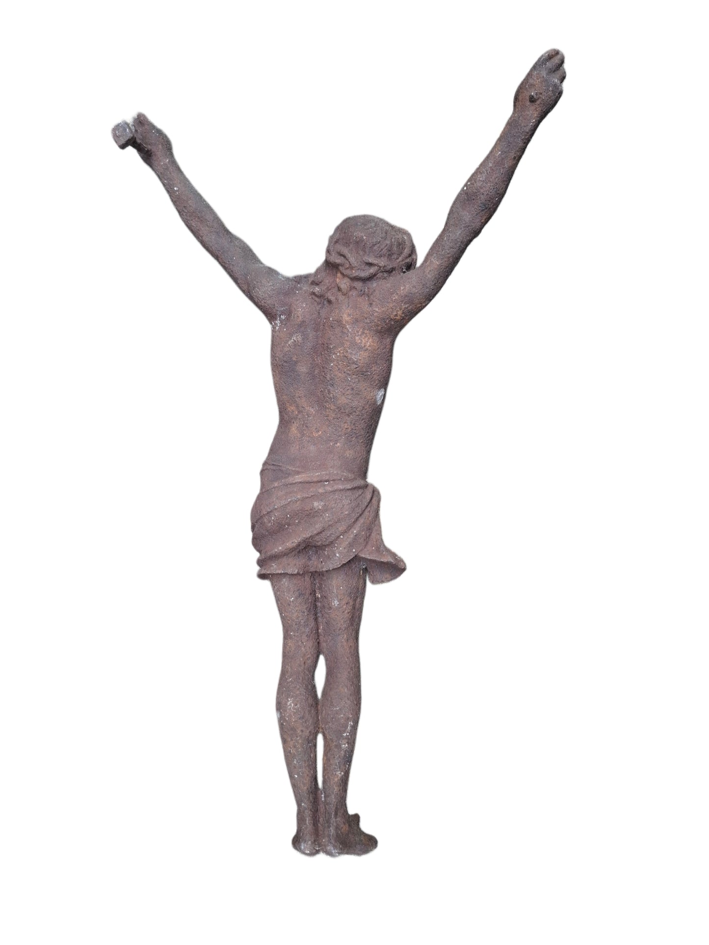 Large antique cast iron Corpus Christi