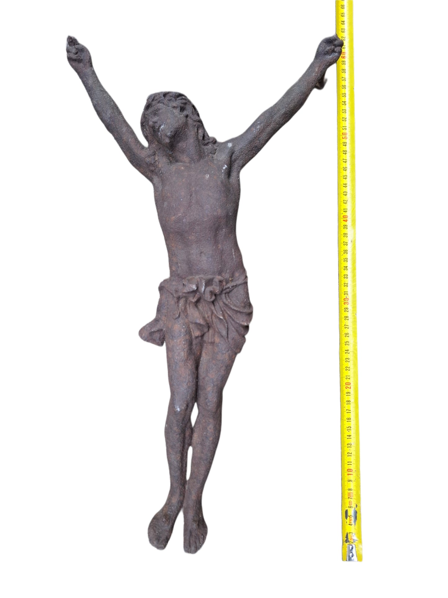 Large antique cast iron Corpus Christi