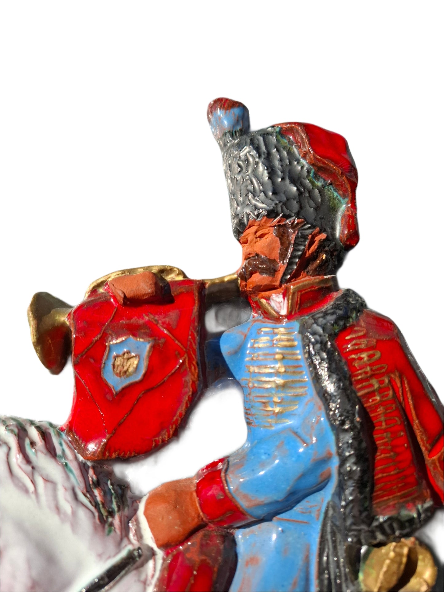 Wall Plaque Of A French Soldier Napoleon