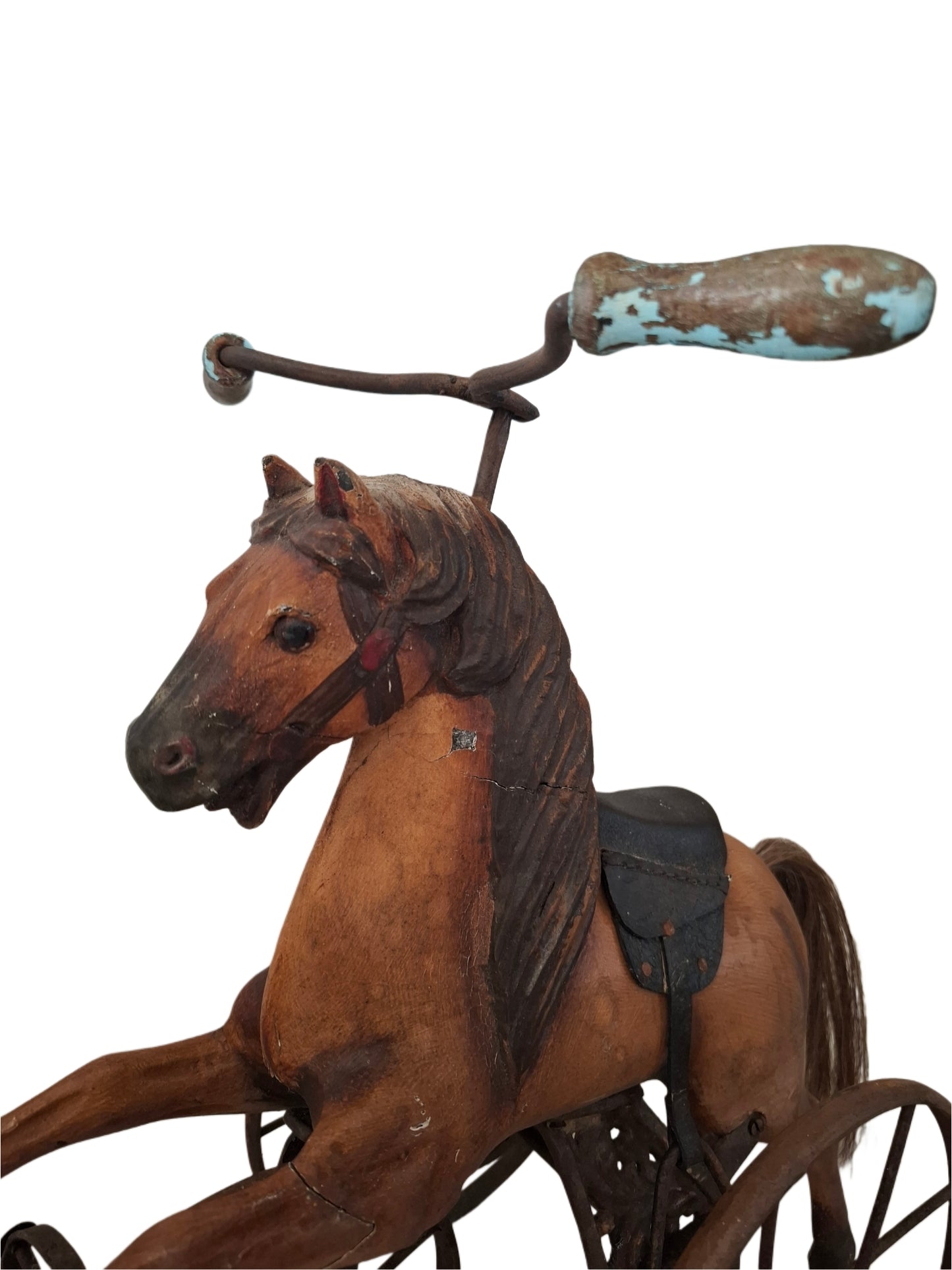 Small Antique Tricycle Horse